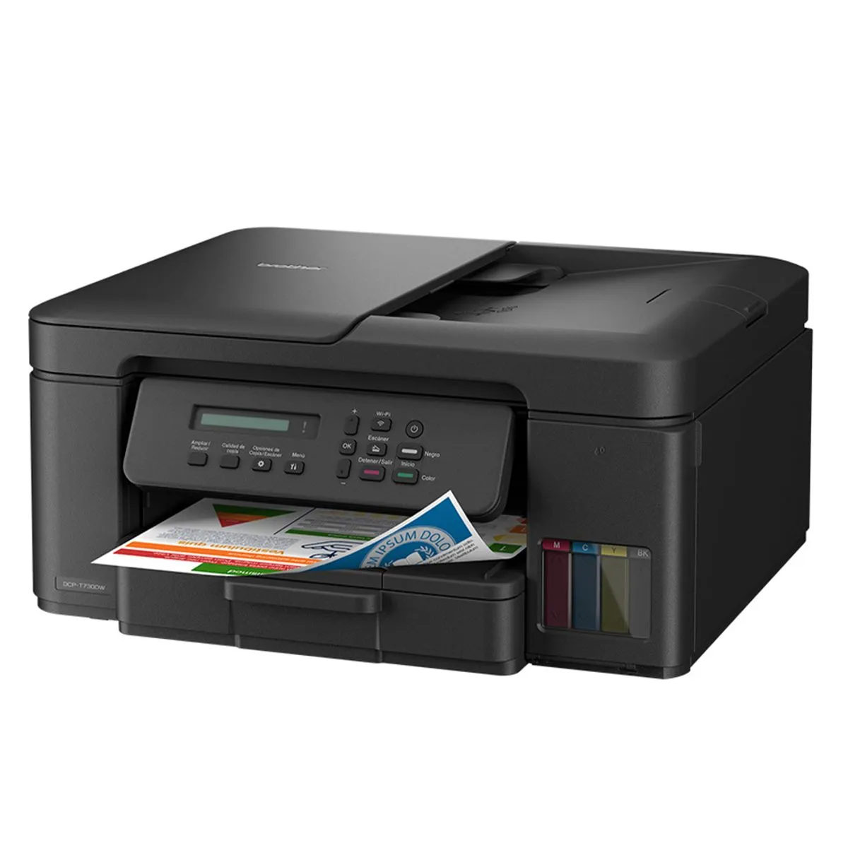 IMPRESORA BROTHER DCP-T730DW TANK WI-FI, DÚPLEX MULTIFUNCIONAL ADF - 2
