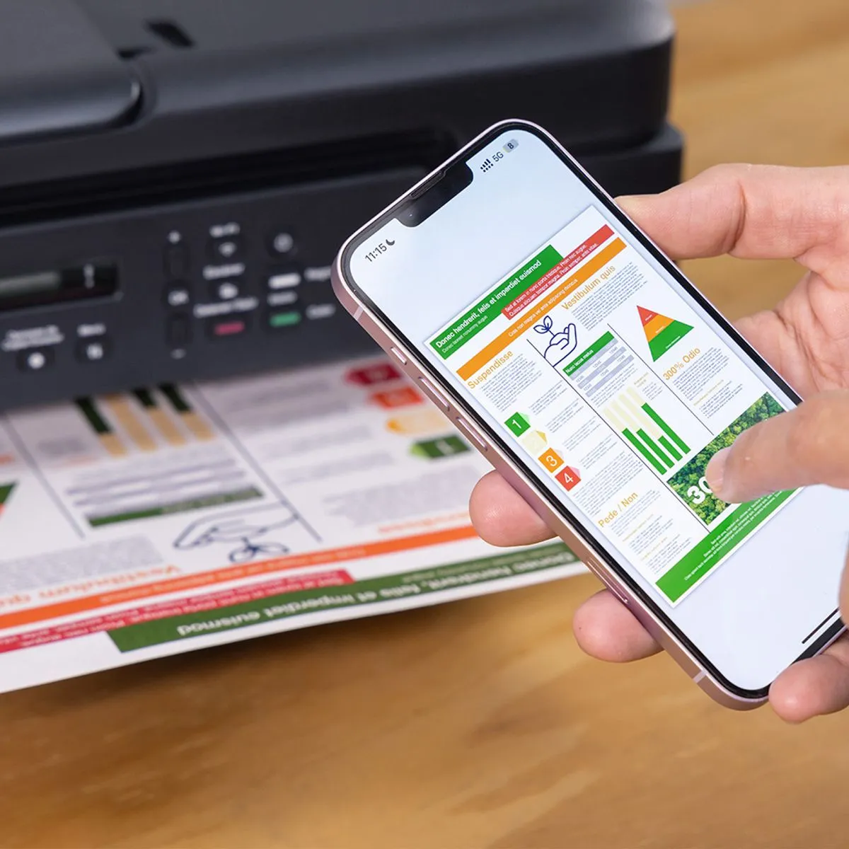 IMPRESORA BROTHER DCP-T730DW TANK WI-FI, DÚPLEX MULTIFUNCIONAL ADF - 4