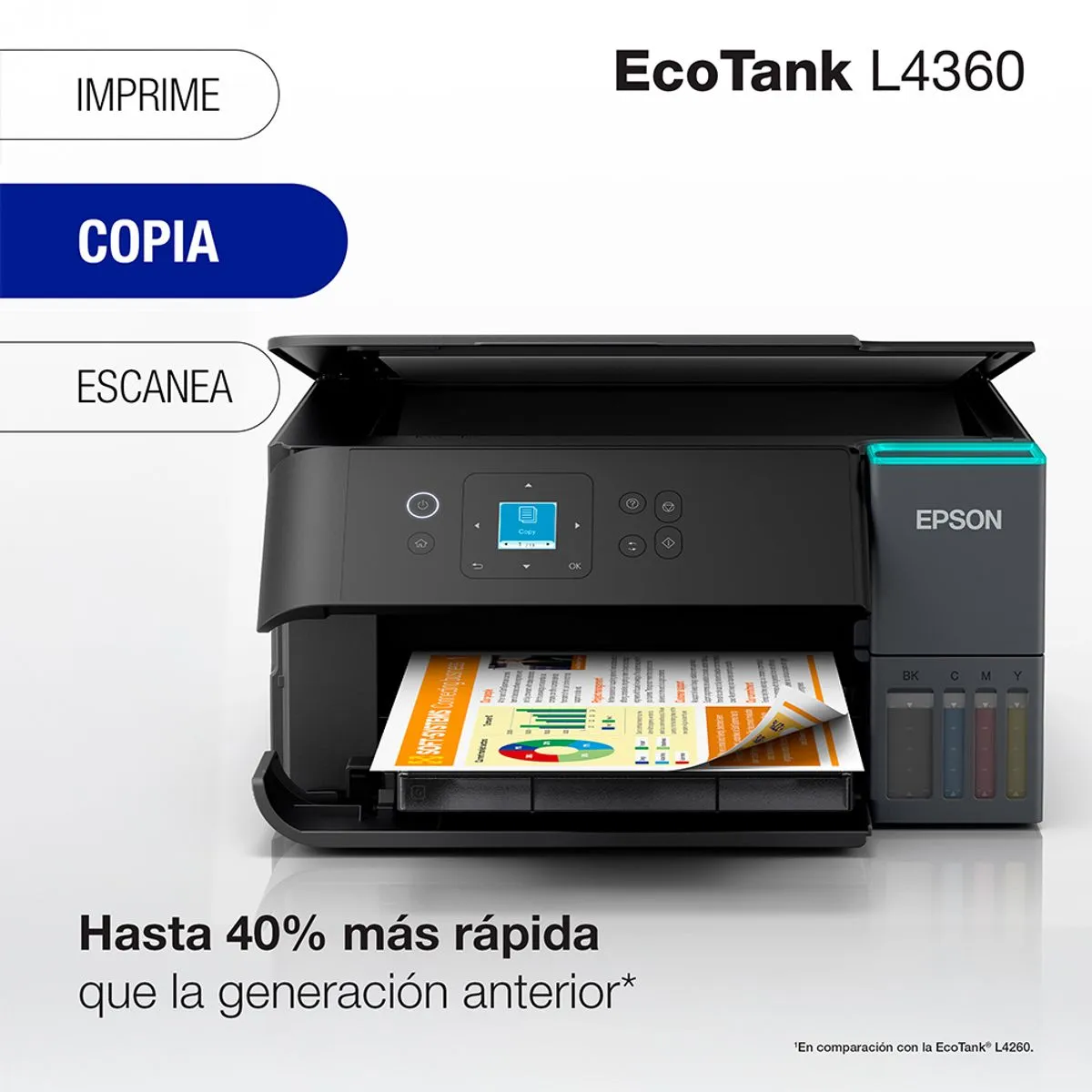 IMPRESORA MULTIFUNCIONAL 3 EN 1 ECONTANK L4360 DÚPLEX WIFI - 8
