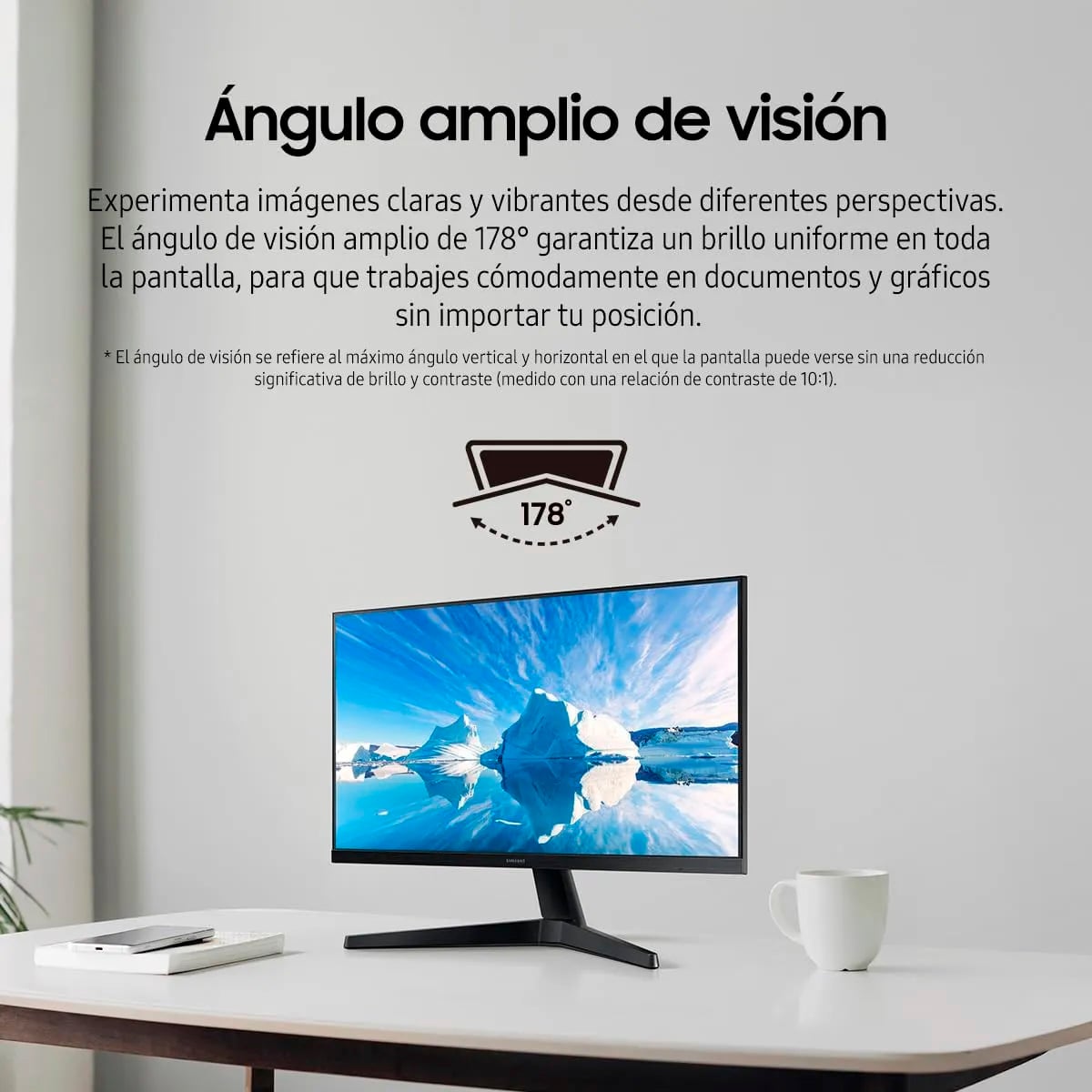 MONITOR SAMSUNG S3 F330 24 ESSENTIAL FHD100HZ NEGRO - 4