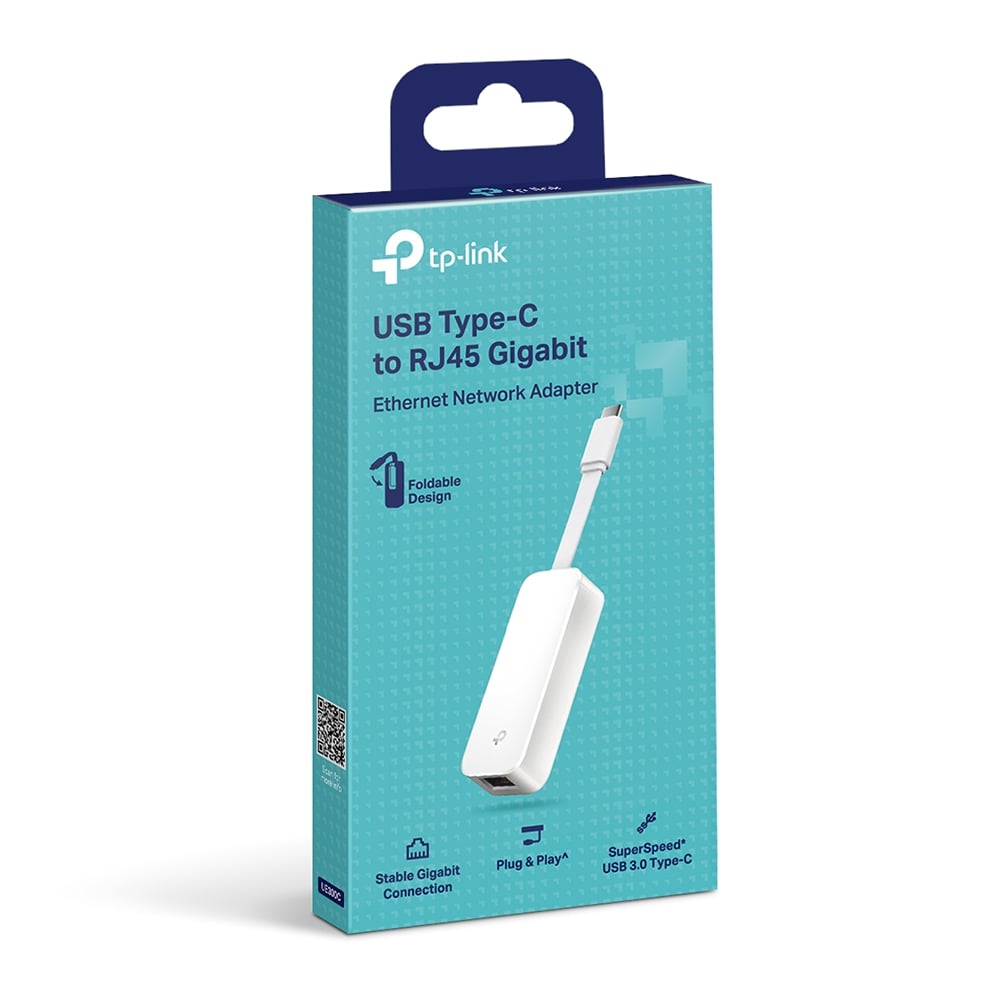 ADAPTADOR TP-LINK UE300C USB-C A ETHERNET GIGABIT - 1