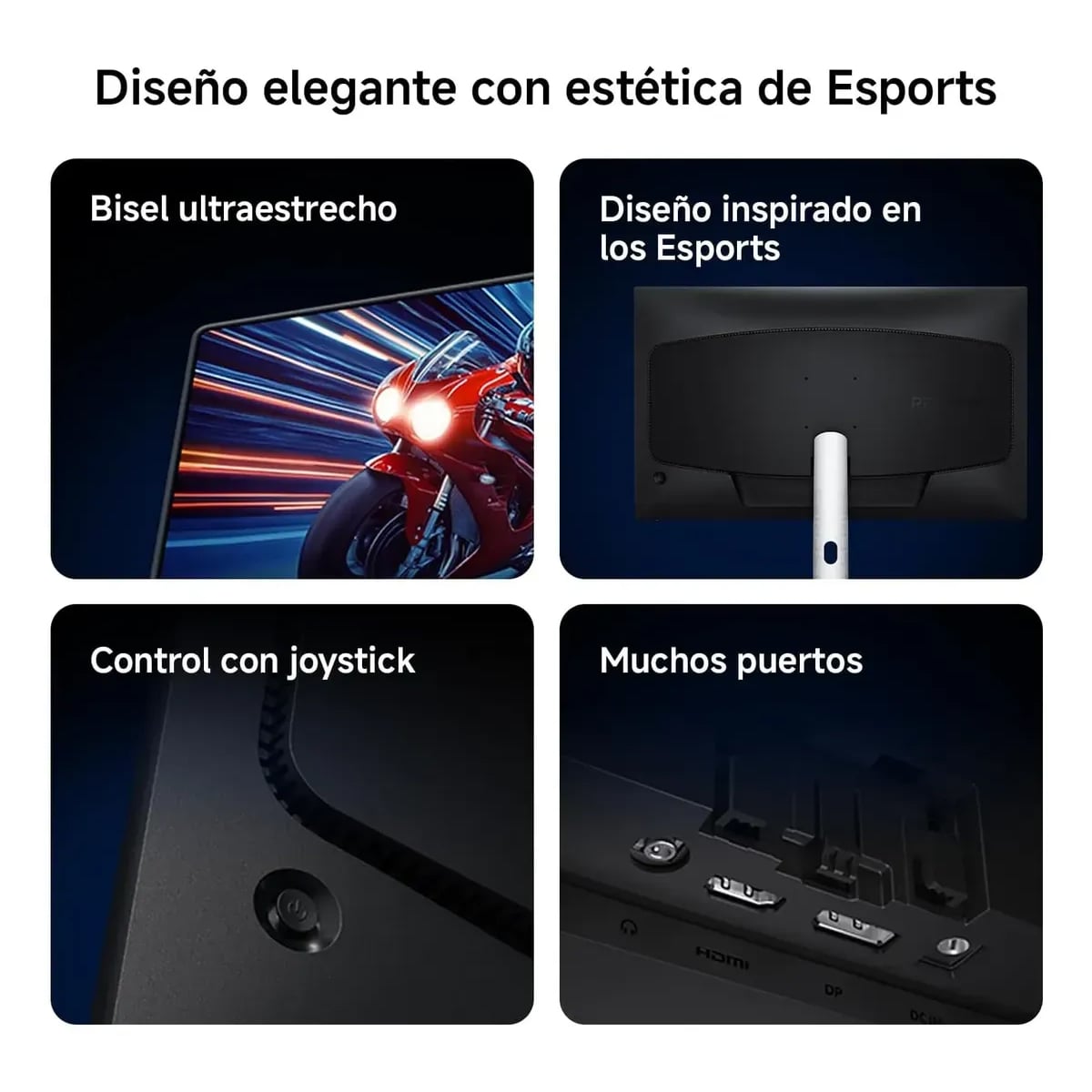 MONITOR XIAOMI G27I 2026 EU 27 PULGADAS FHD IPS 200HZ 1MS GAMING NEGRO - 2