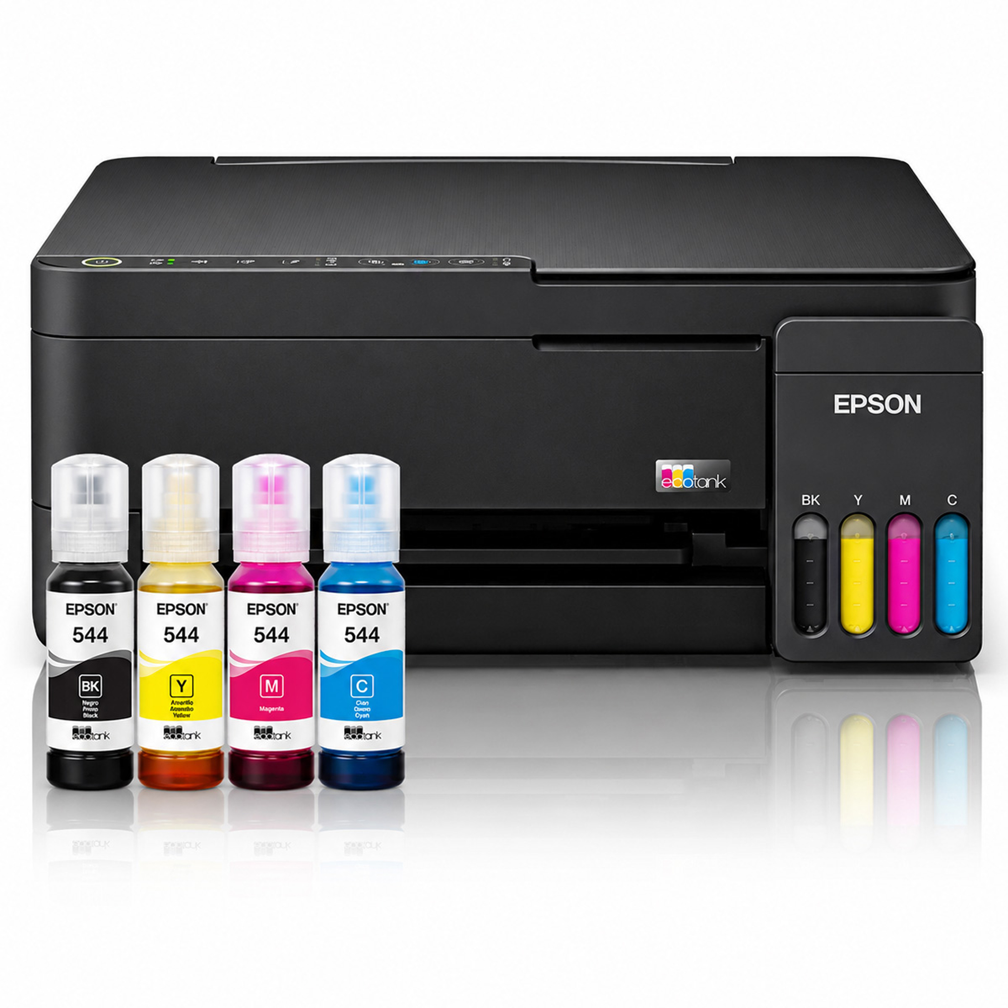 IMPRESORA MULTIFUNCIONAL EPSON ECOTANK L3350 WIFI TANQUE DE TINTA A4 NEGRA - 1