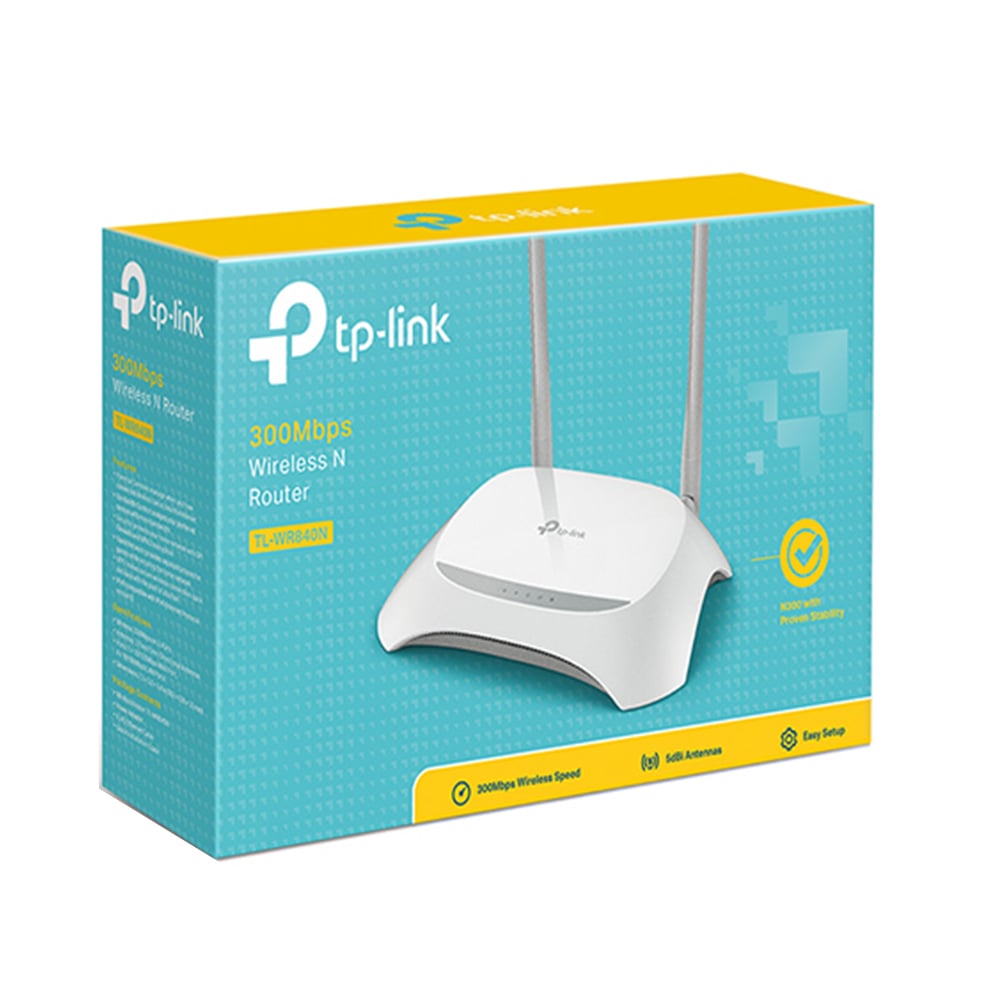 ROUTER TP-LINK TL-WR840N 300 MBPS 2.4 GHZ - 1