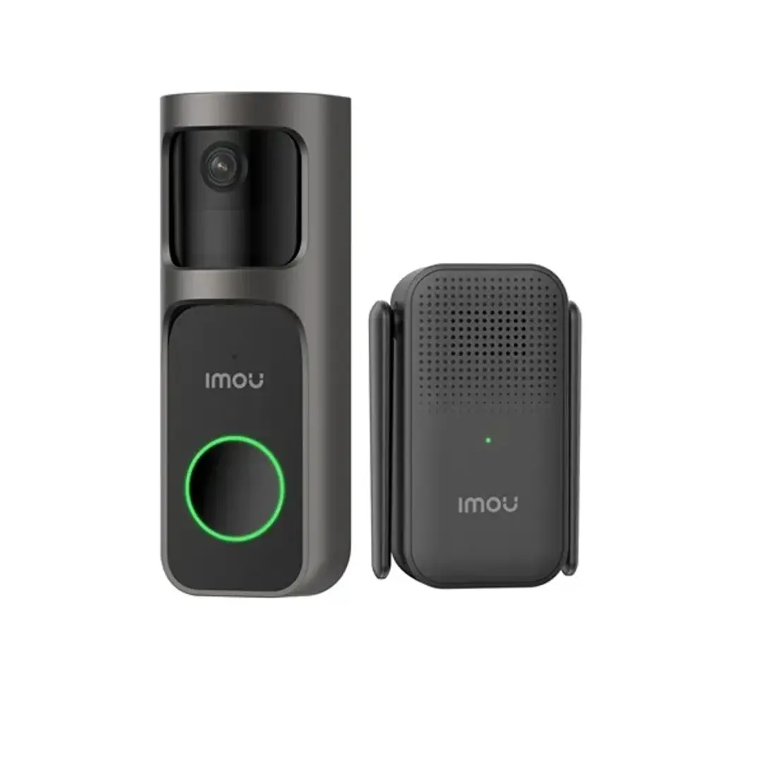 TIMBRE INTELIGENTE IMOU DOORBELL 2S KIT 3MP 2K + EXTENSOR WIFI - 1