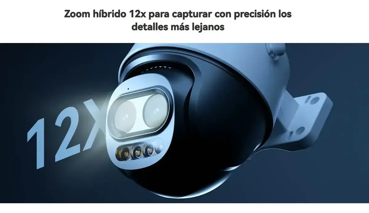 CÁMARA IMOU CRUISER Z 5MP IPC-S7DN-5M0WEZ WIFI 6 ZOOM 12X EXTERIOR - 2