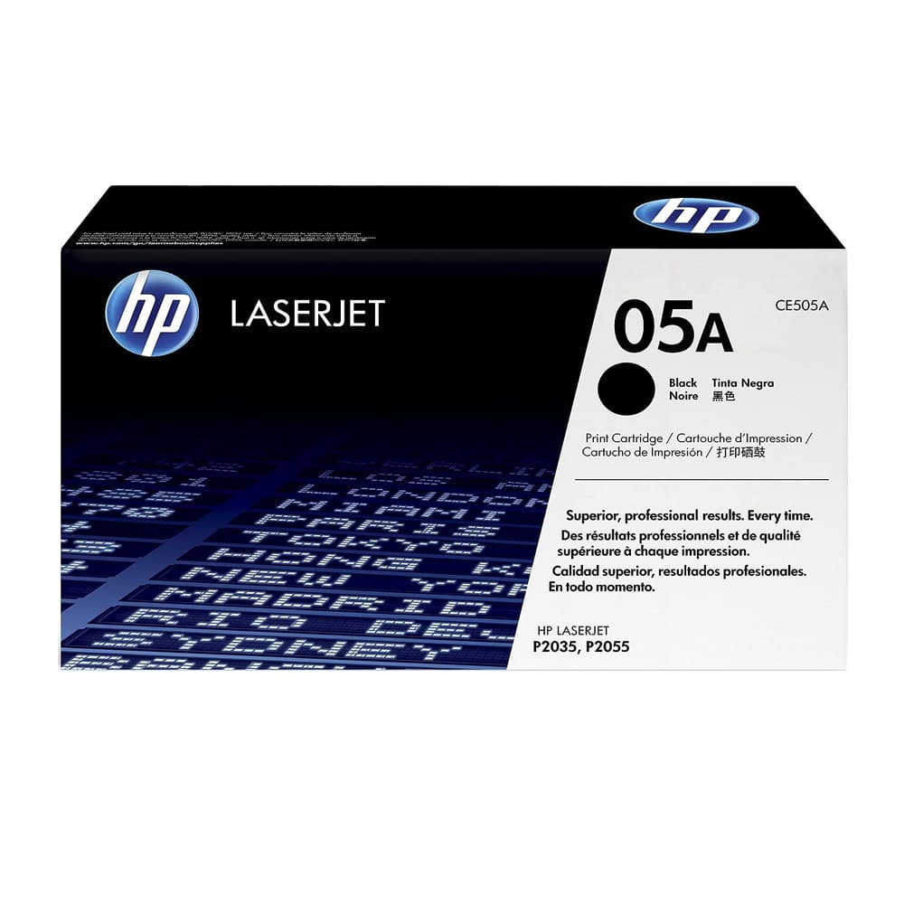 TONER HP CE505A 05A L.J. P2035 NEGRO 2300PG - 1