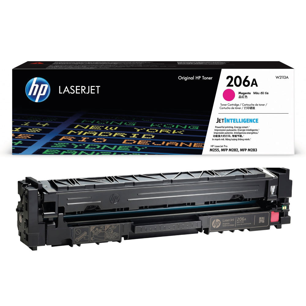 TONER HP 206A W2113A MAGENTA PARA M255, M283FDW 1250PGS - 1