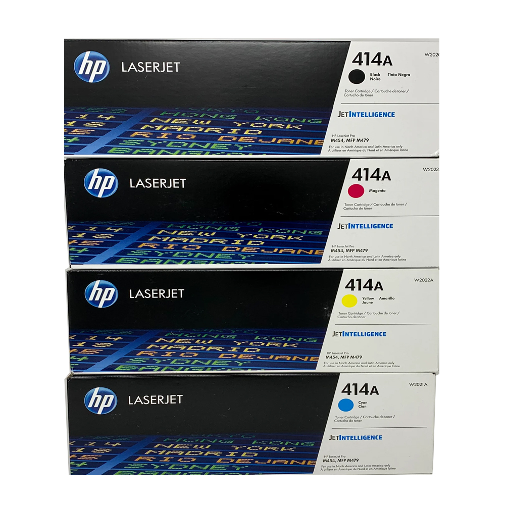 KIT DE TONER HP 414X M454/M479 LASER CMYK - 1