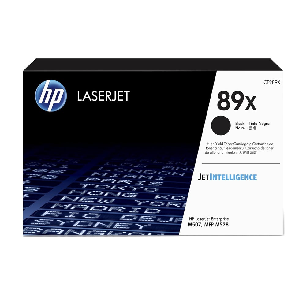 TONER HP 89X NEGRO (CF289X) LASERJET M507/M528 10000 PAG - 1