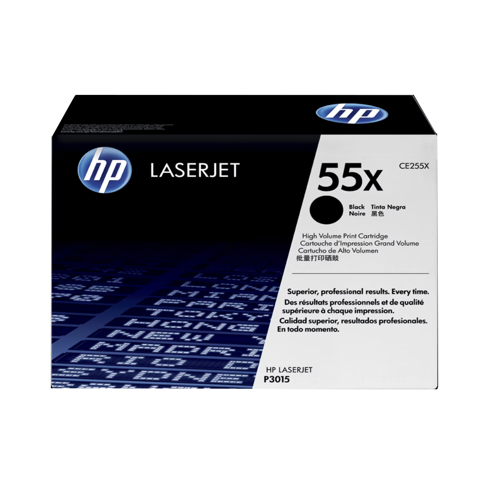 TONER HP 55X NEGRO (CE255X) LASERJET P3015D/M525 12500 PAG - 1
