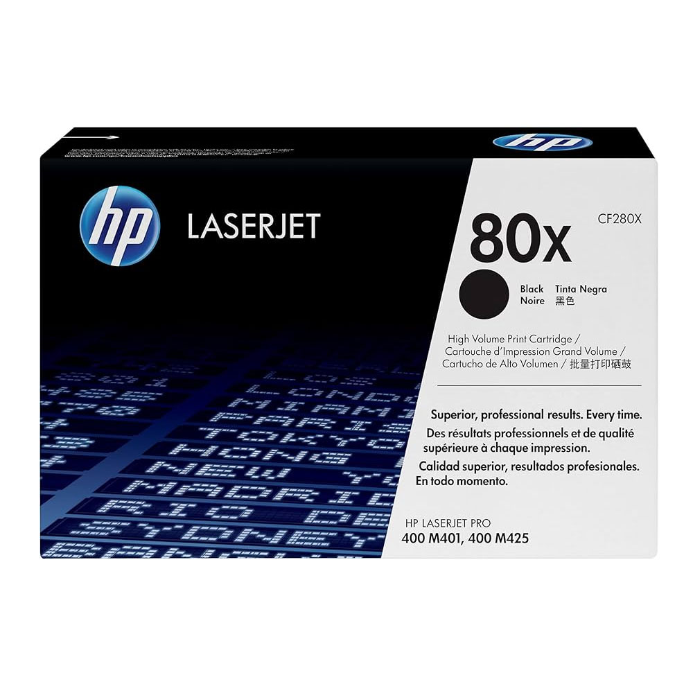 TONER HP 80X NEGRO (CF280X) LASERJET M401/M425 6900 PAG - 1