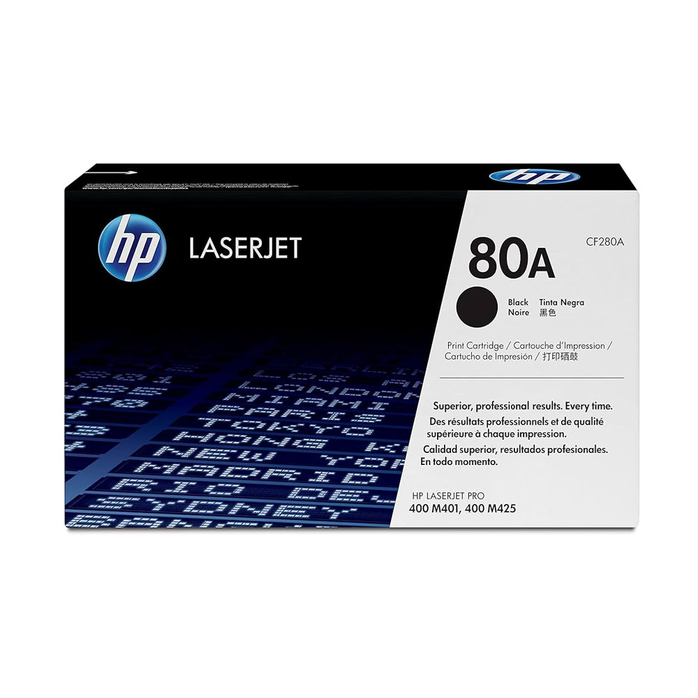 TONER HP 80A NEGRO (CF280A) LASERJET M401/M425 2700 PAG - 1