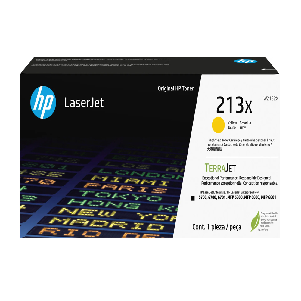 TONER HP W2132X (213X) LJ 5800 ENT. YELLOW - 1