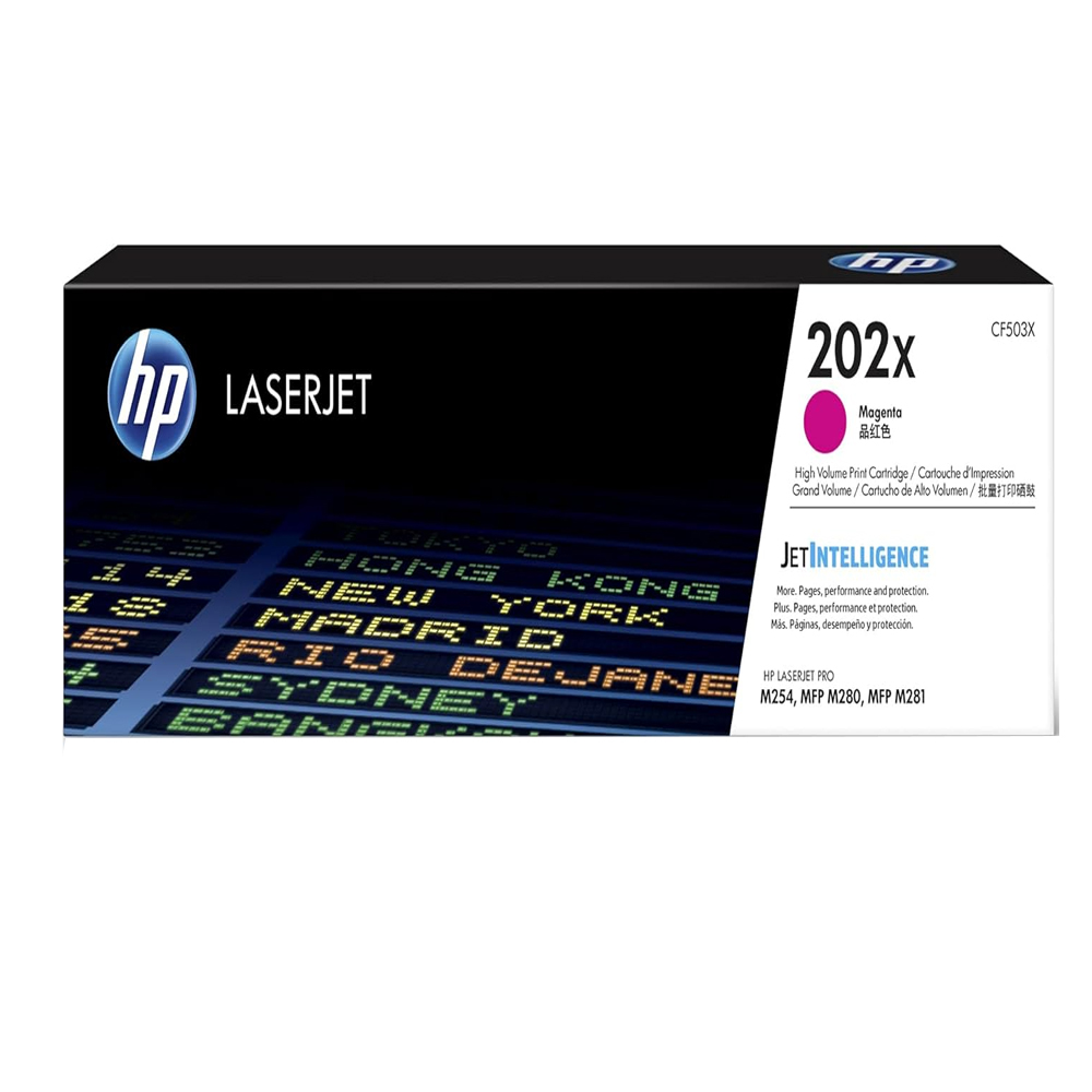 TONER HP 202X MAGENTA (CF503X) LASERJET M254/M281 2500 PAG - 1
