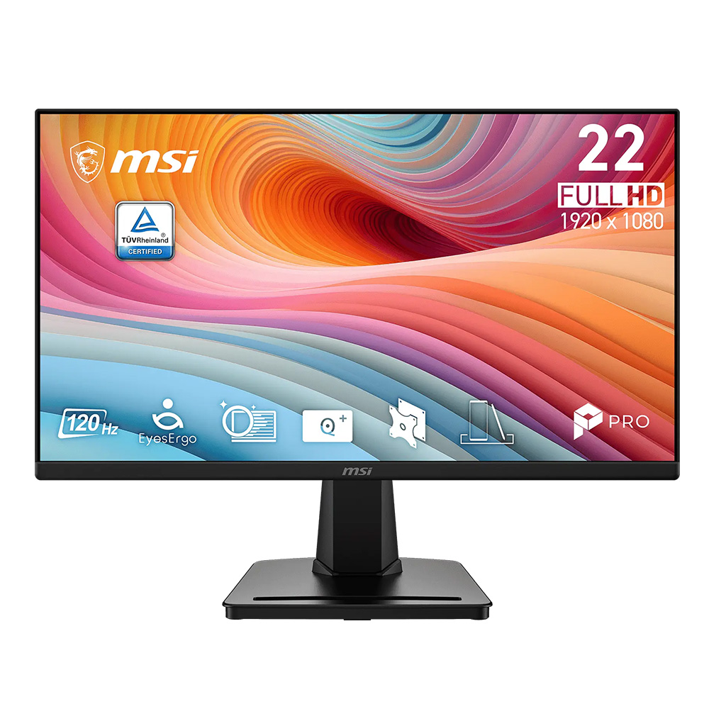 MONITOR MSI PRO MP225 E12L 22″ FULL HD IPS 120HZ 1MS HDMI VGA - 1