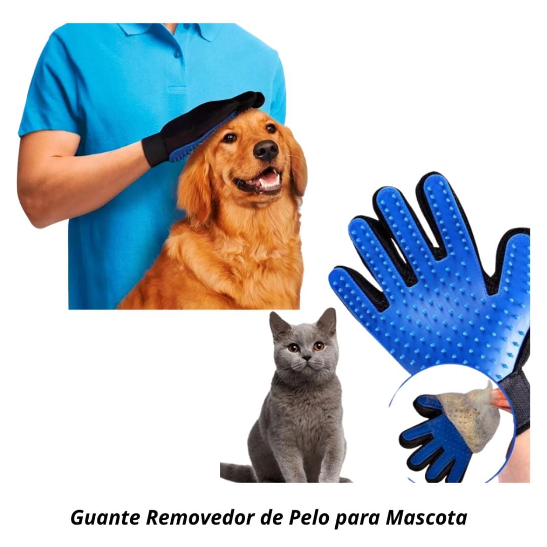GUANTE PERRO Y GATO REMOVEDOR DE PELO - 2