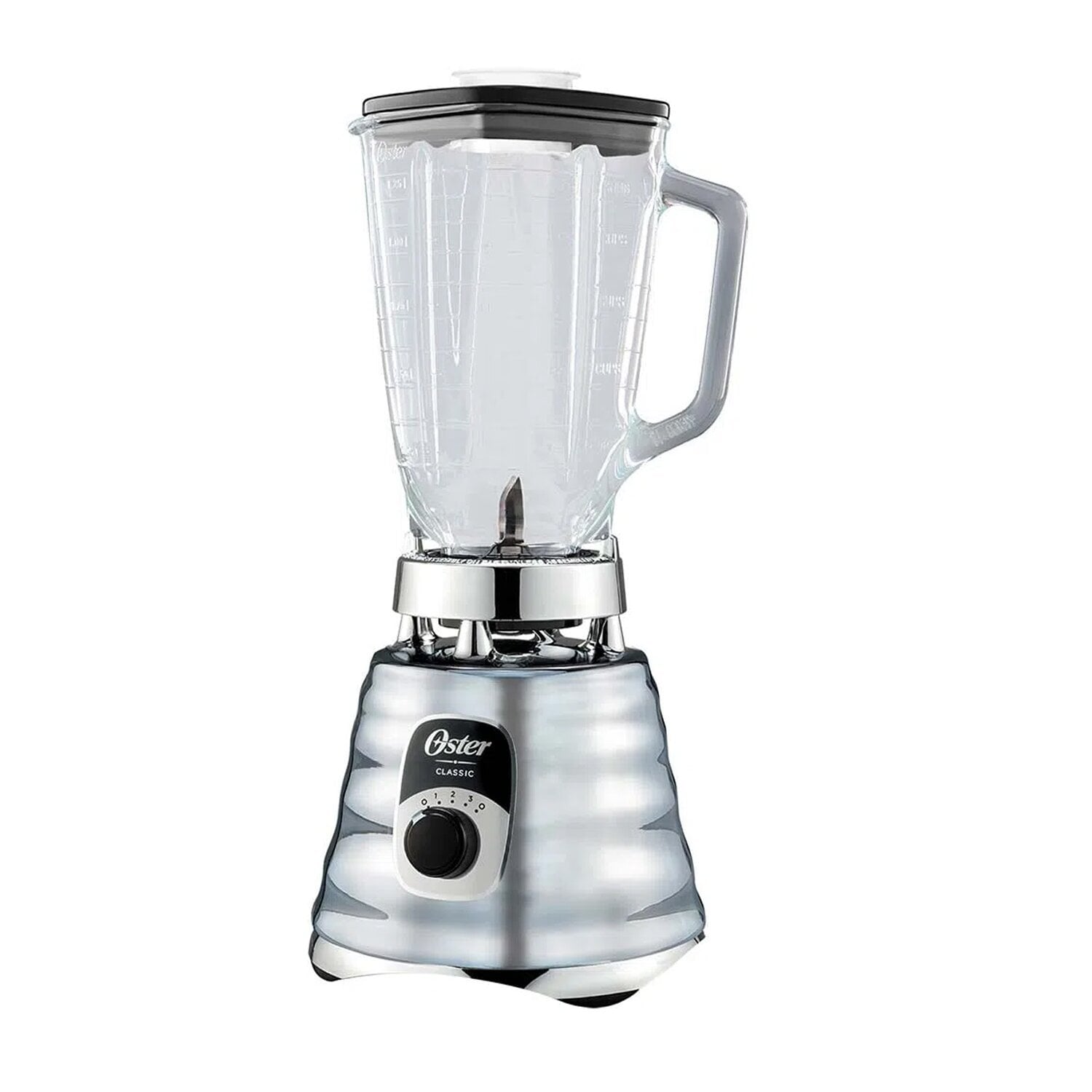 LICUADORA OSTER BLST4655 CLASICA CROMADA CON PERILLA ERGONOMICA - 2