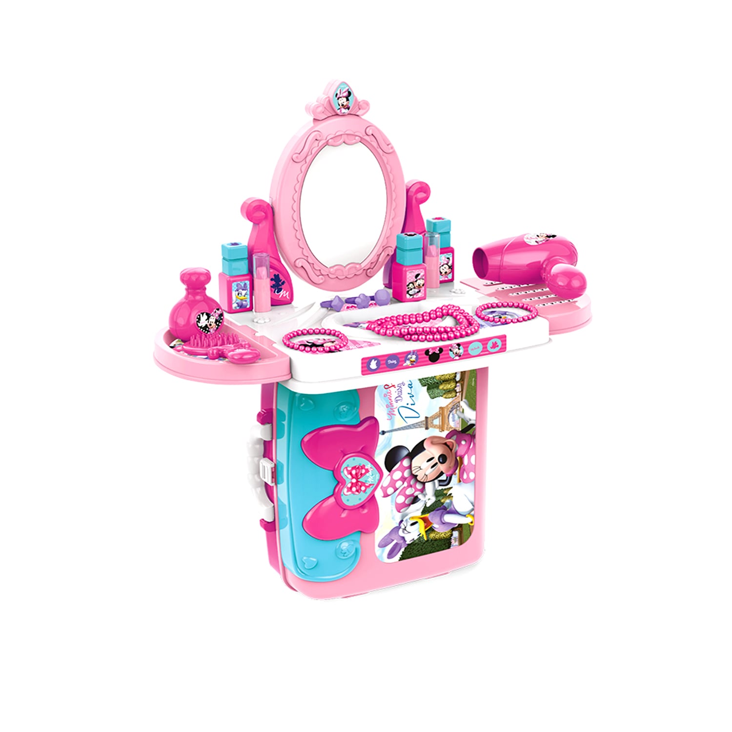 SET BELLEZA 008-973 ROSADO 3 EN 1 MINNIE MOUSE-DISNEY - 3