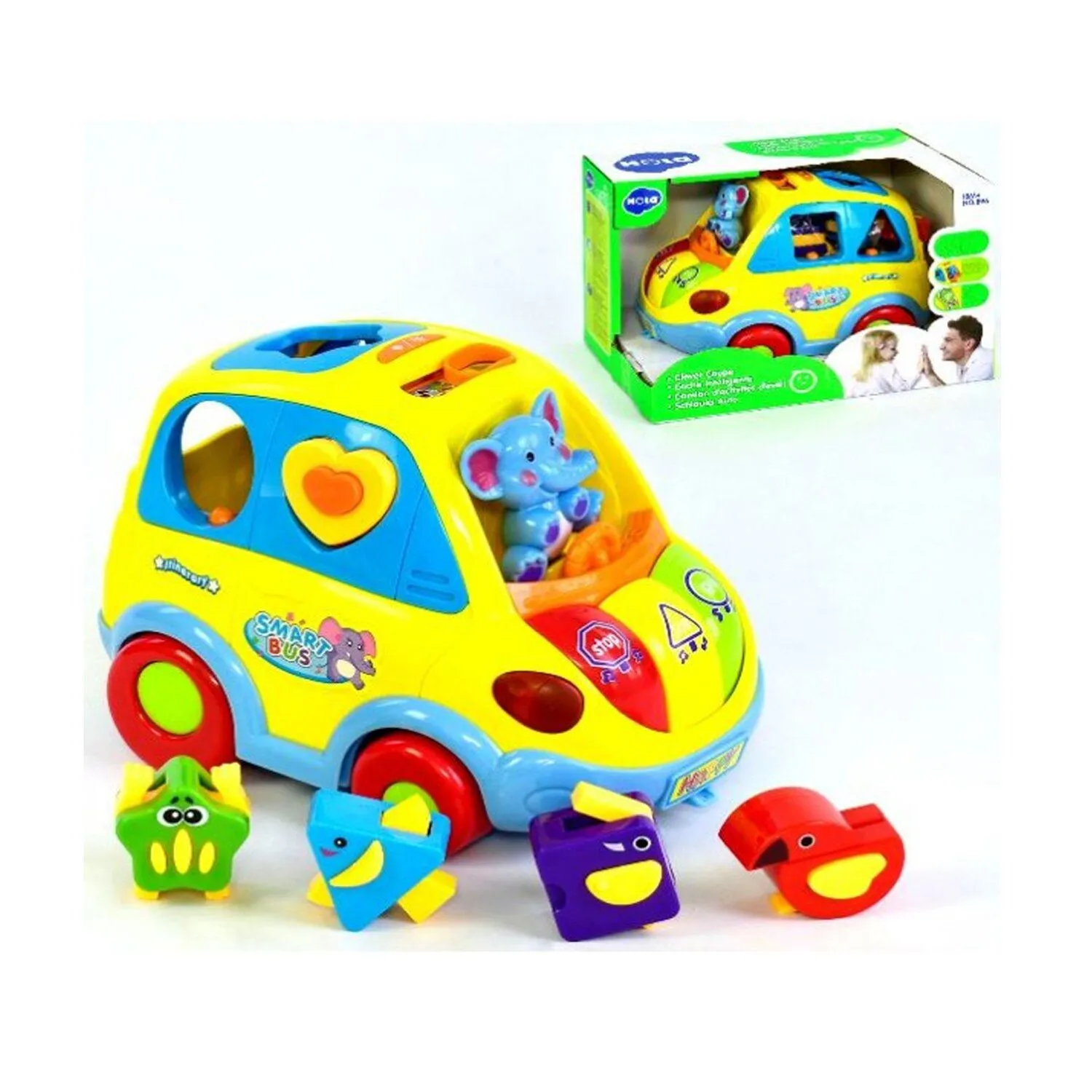 JUGUETE AUTOBÚS INTELIGENTE CON LUCES HOLA 896 - 5