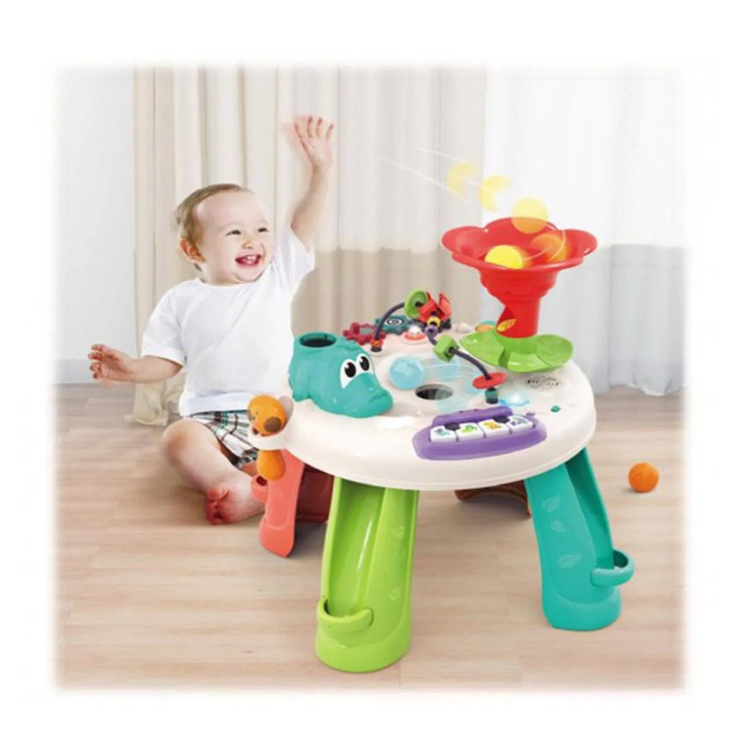 JUGUETE MESA INTERACTIVO MUSICAL HOLA E8999 - 3
