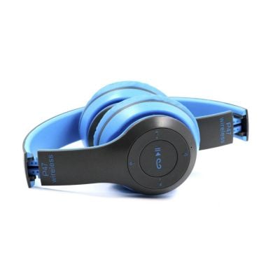 AUDÍFONOS ON-EAR P47 BLUETOOTH AZUL 5.0 - 4