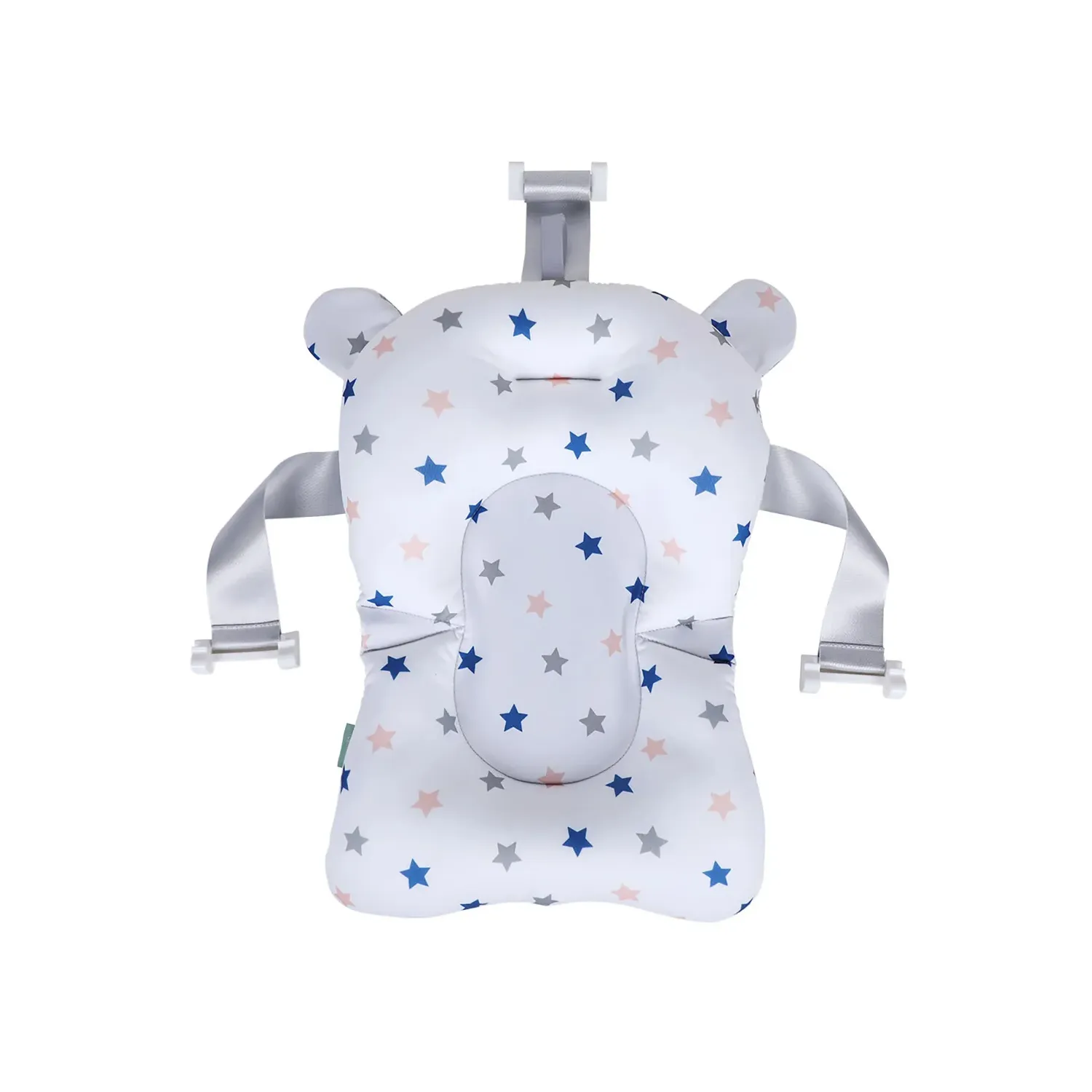 BAÑERA PLEGABLE BABY KITS CON TERMÓMETRO JELLY-A AZUL + ACCESORIOS - 7