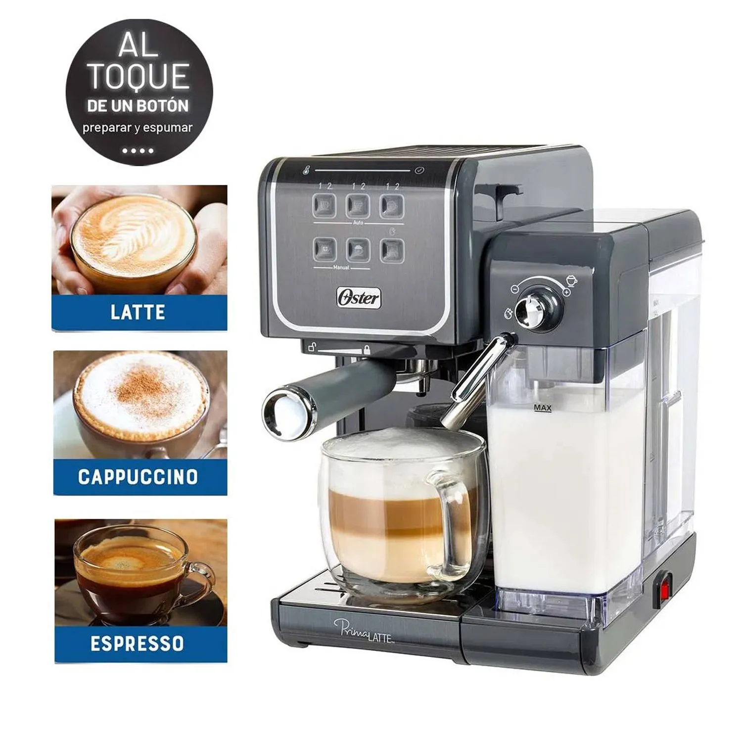 CAFETERA OSTER BVSTEM6801M PRIMALATTE TOUCH - 1