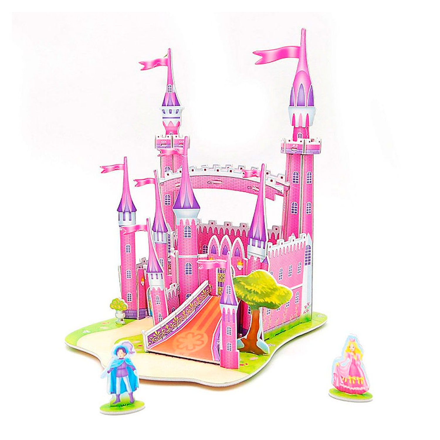 ROMPECABEZA 3D DE CARTÓN CASTILLO FANTASTICOS X1 ALEATORIO - 4