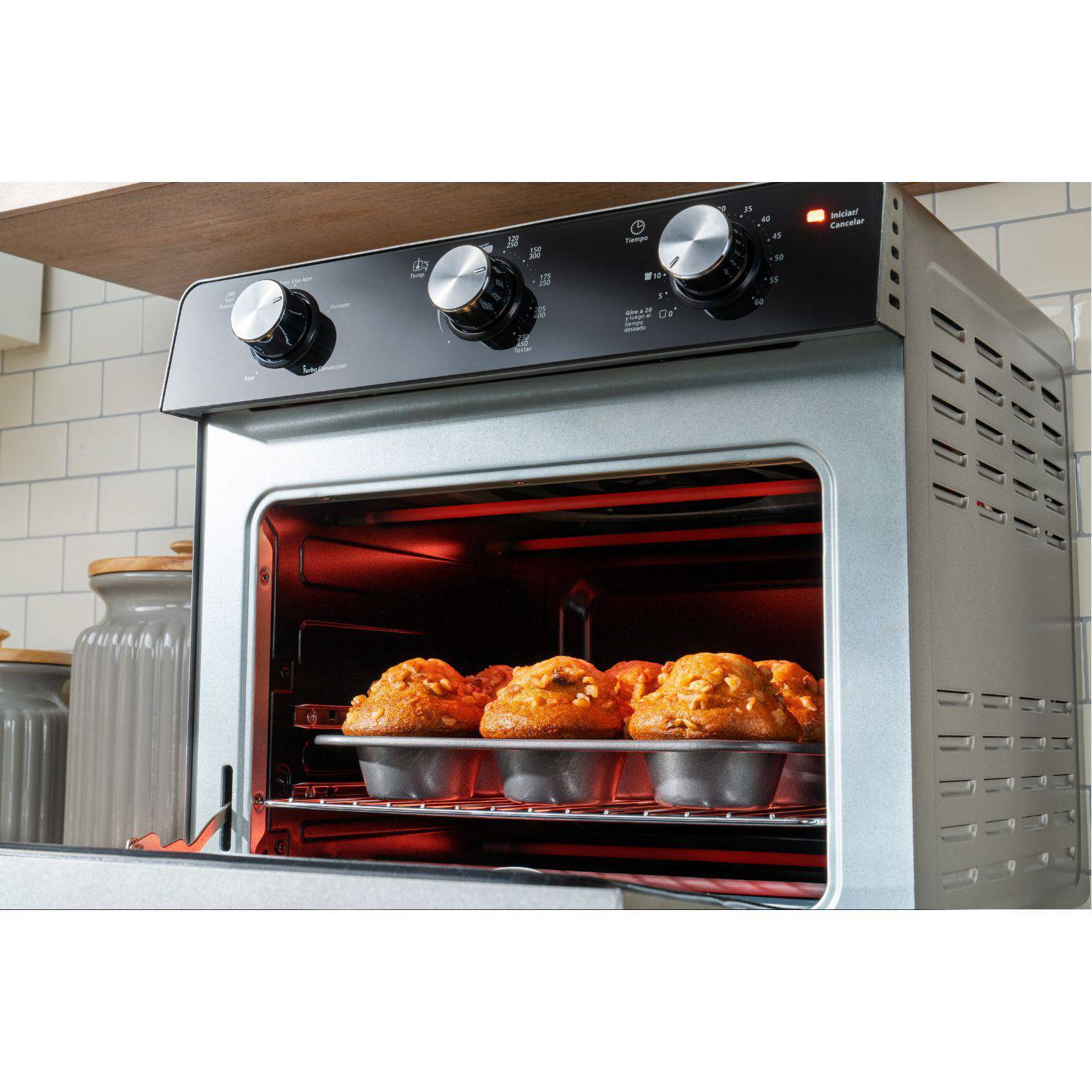HORNO CON FREIDORA OSTER TSSTTVMAF1NS 22 L AIRE - 5