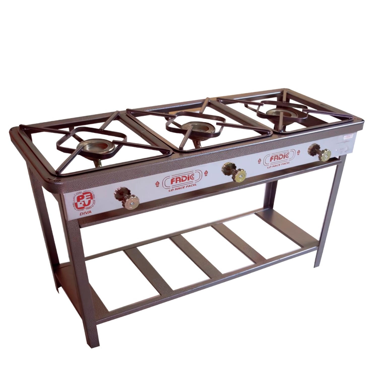 COCINA FADICC 3 HORNILLAS SEMI INDUSTRIAL FADIC N° 3 FSI03-23 - 2