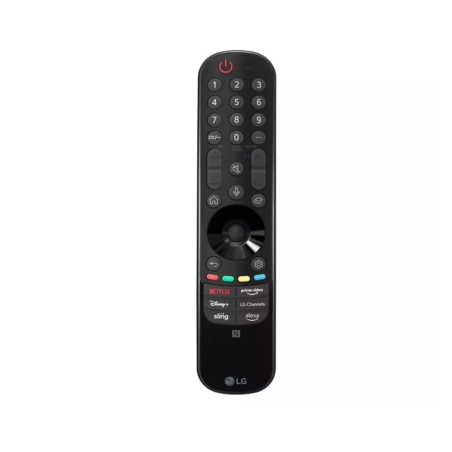 CONTROL LG MR23GN MAGIC CON BOTÓN ALEXA Y CHANNELS 2023 - 2