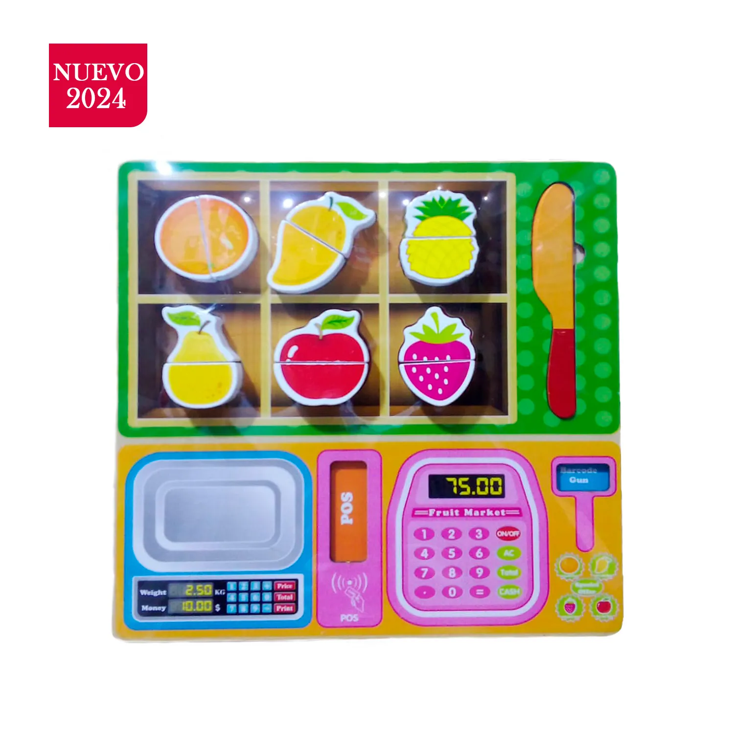 JUEGO DIDÁCTICO ROMPECABEZAS FRUTA PARTIDA 	W260-29 - 2