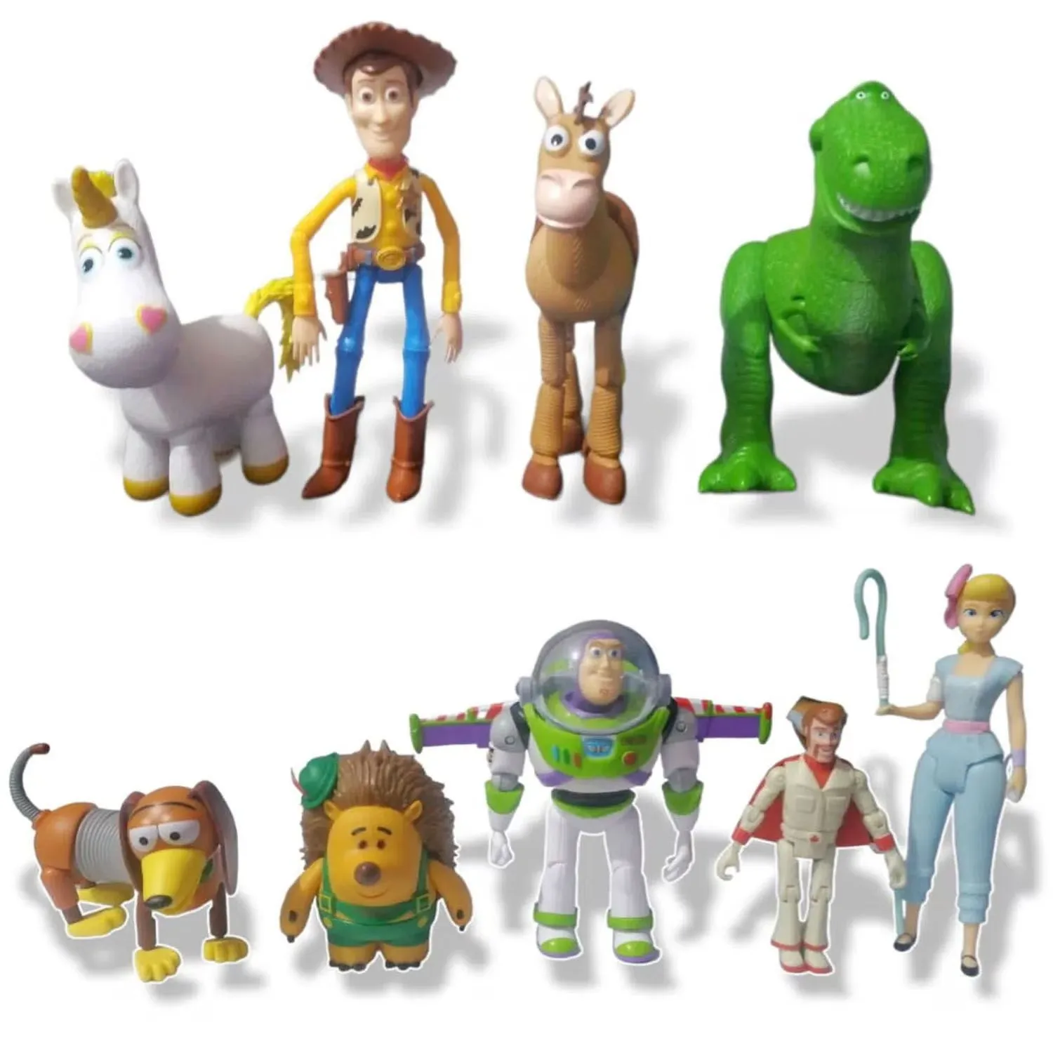 SET DE MUÑECOS DE JEBE TOY STORY ARTICULADOS 9 PCS TS-M9 - 2