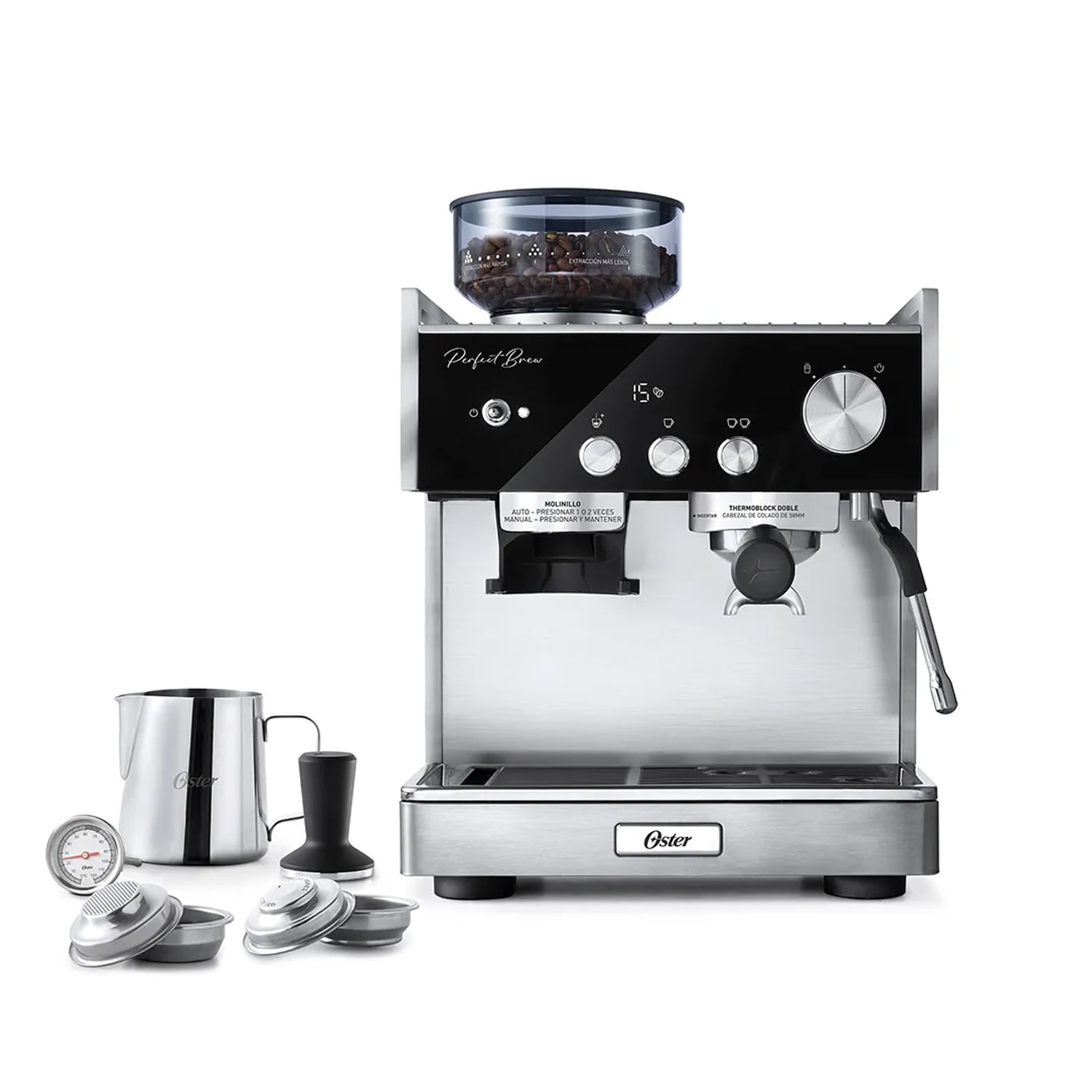 CAFETERA OSTER PARA ESPRESSO PERFECT BREW MAXIMA BVSTEM7400 - 2