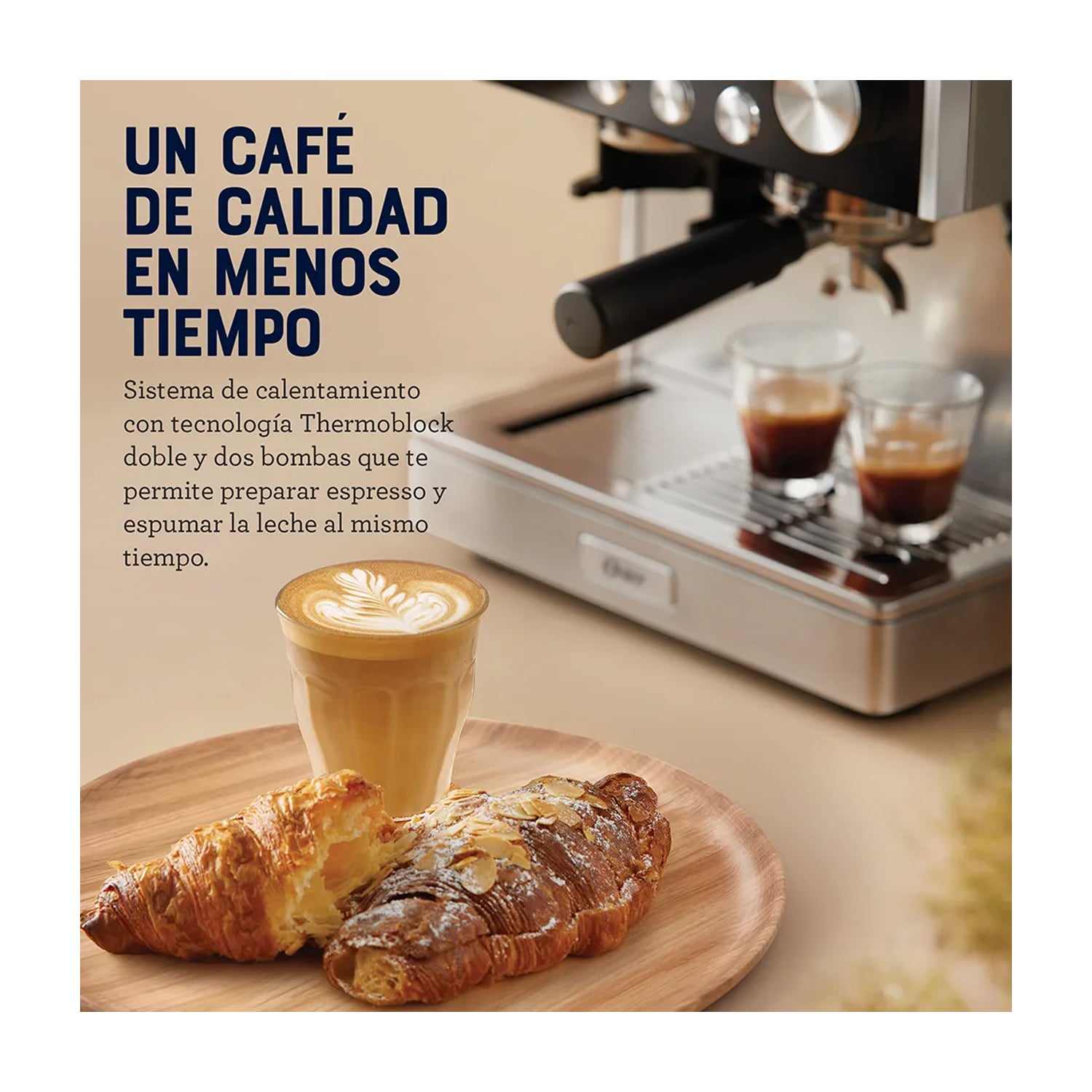 CAFETERA OSTER PARA ESPRESSO PERFECT BREW MAXIMA BVSTEM7400 - 6