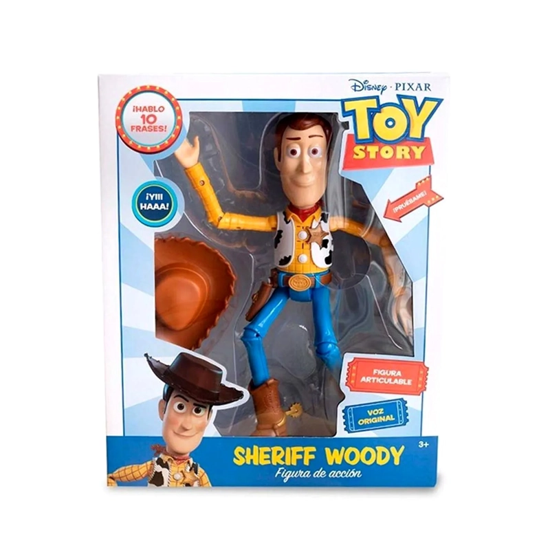 FIGURA DE ACCION WOODY THE SHERIFF TOY STORY DISNEY PIXAR TY-M14 - 4