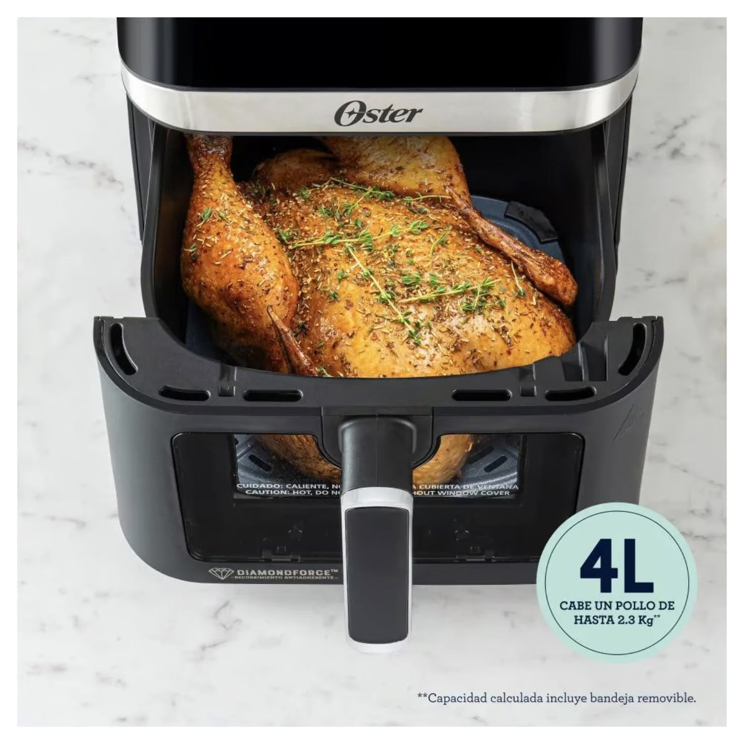 FREIDORA DE AIRE OSTER 4L CKSTAF40WDDF NEGRO - 5