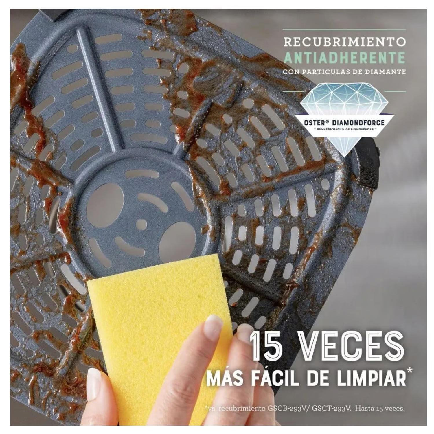FREIDORA DE AIRE OSTER 4L CKSTAF40WDDF NEGRO - 6