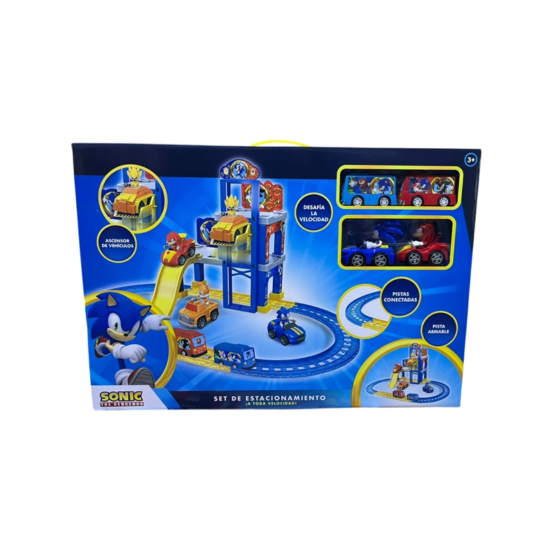 JUGUETE SET DE PISTA ESTACIONAMIENTO DE SONIC SNI-2026A - 5