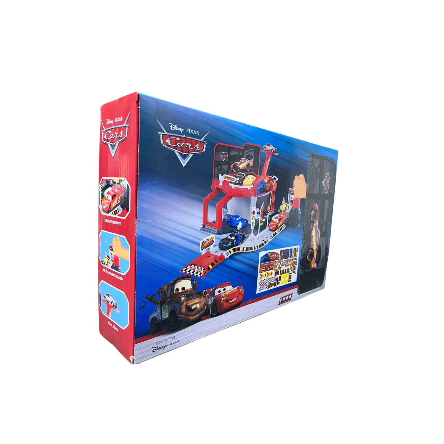 JUGUETE PISTA DE ESTACIONAMIENTO CARS CON PROPULSOR WT018 - 5
