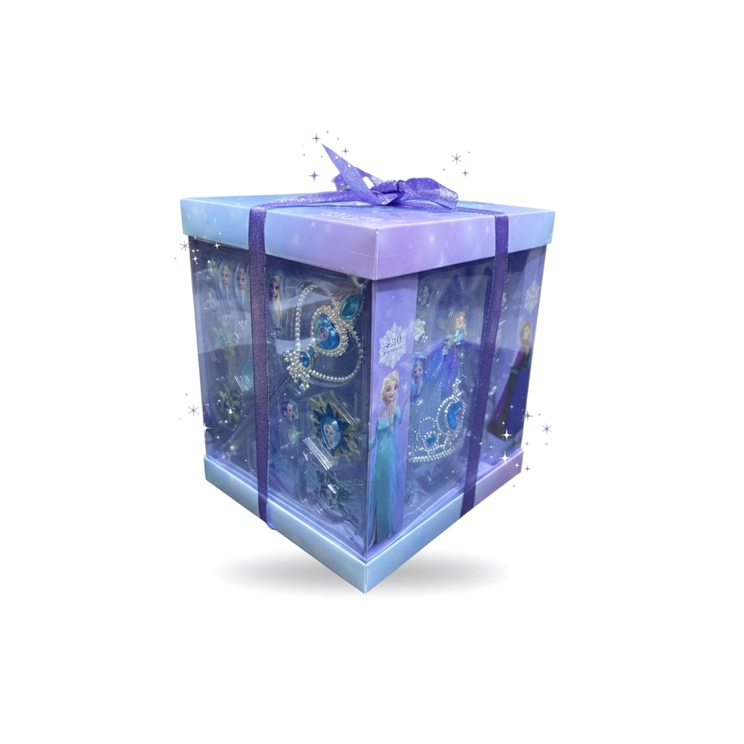JUGUETE SET DE JOYAS Y CUENTAS DE FROZEN CON VARITA Y CORONA SSD-6130 - 5
