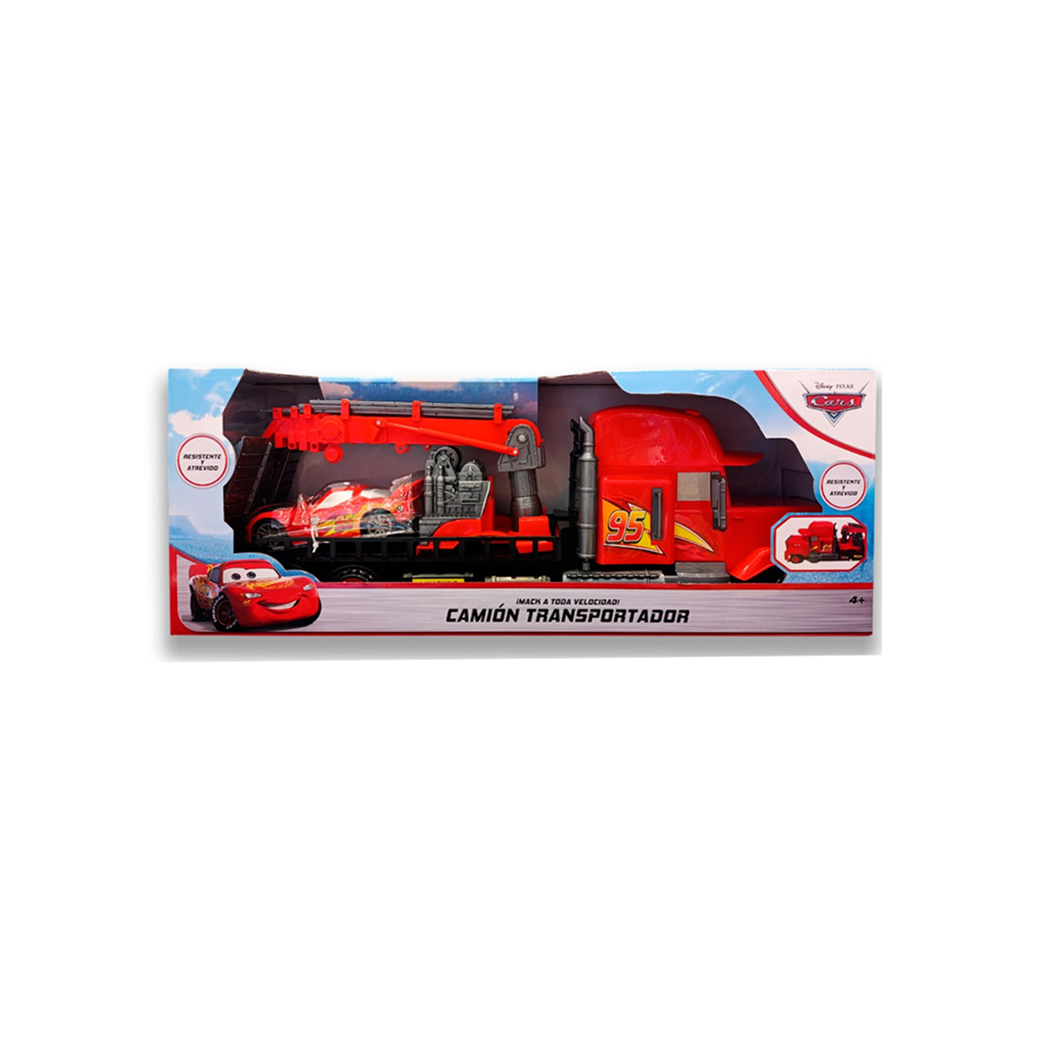JUGUETE CAMIÓN TRANSPORTADOR DE CARS 919-229A - 4