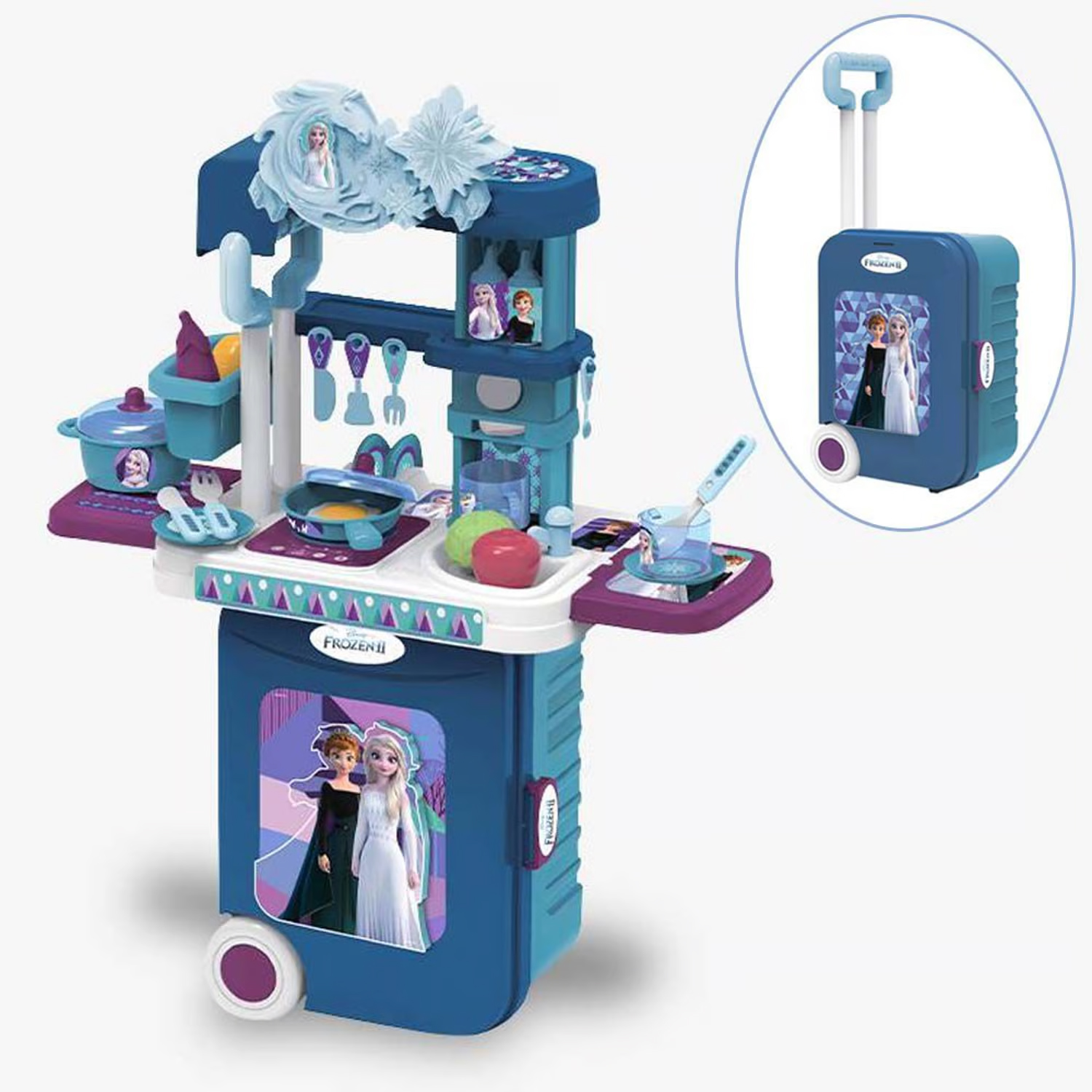 JUGUETE SET DE COCINA Y MALETA 3 EN 1 FROZEN II EODS008-951M - 4