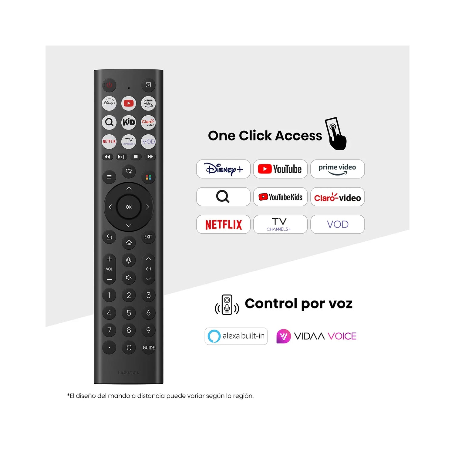 TELEVISOR HISENSE SMART TV 43 QLED 4K UHD 43Q6QV - 4