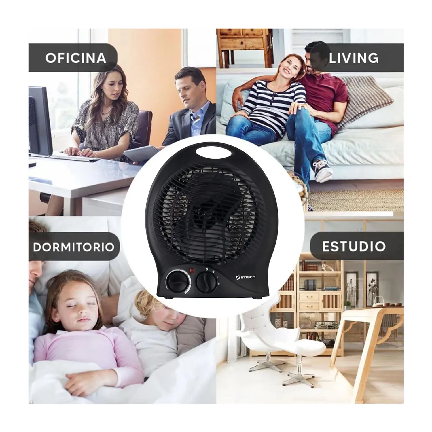 TERMOVENTILADOR IMACO PORTÁTIL NF15C - 5