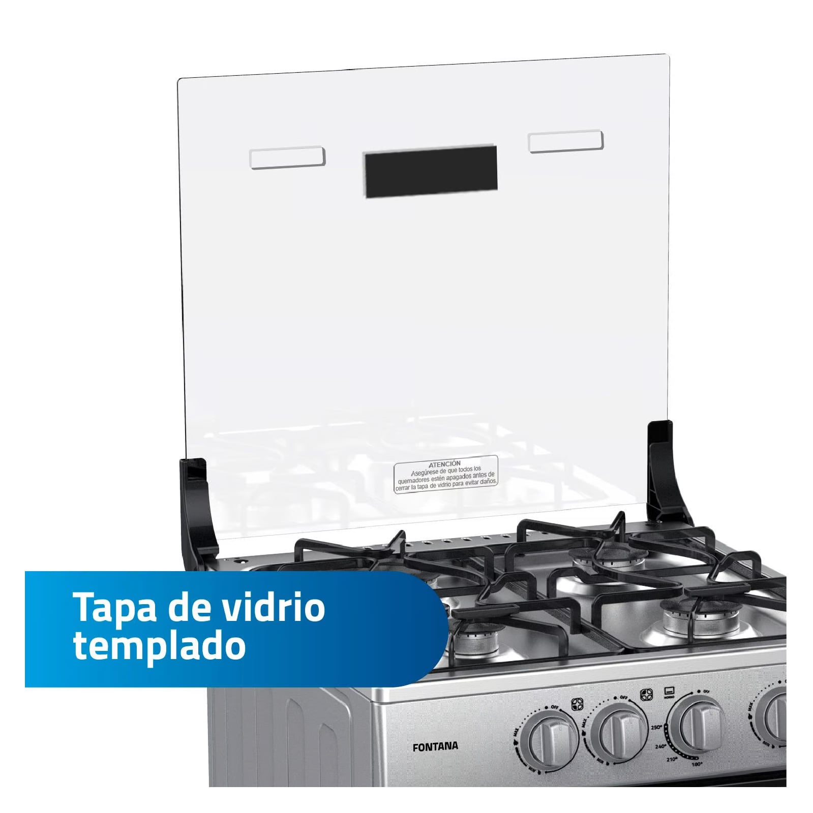 COCINA INDURAMA DE 4 HORNILLAS FONTANA - 6
