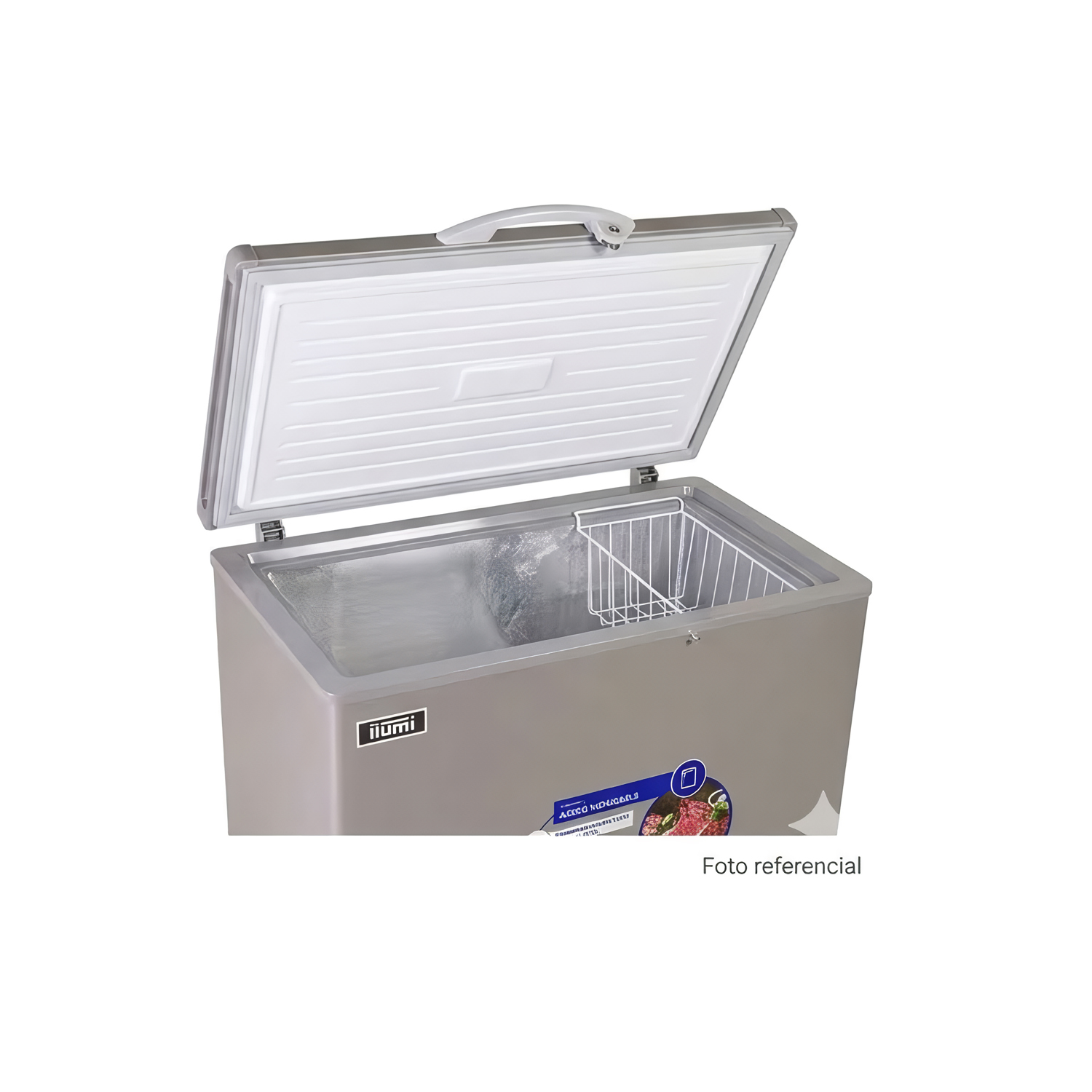 CONGELADORA DUAL ILUMI 220 LITROS TFI-2200DG GRIS - 6