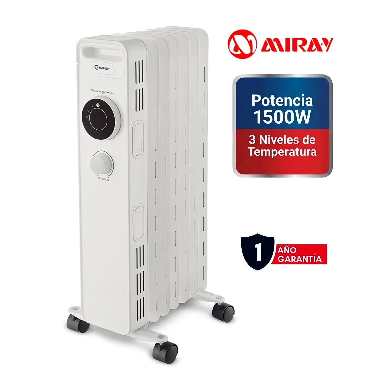 ESTUFA TERMO RADIADOR MIRAY TRM-704 - 1