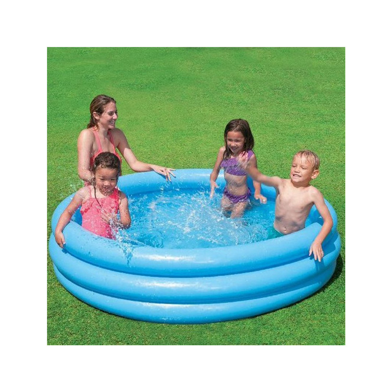PISCINA INFLABLE CIRCULAR FAMILIAR INTEX - 3